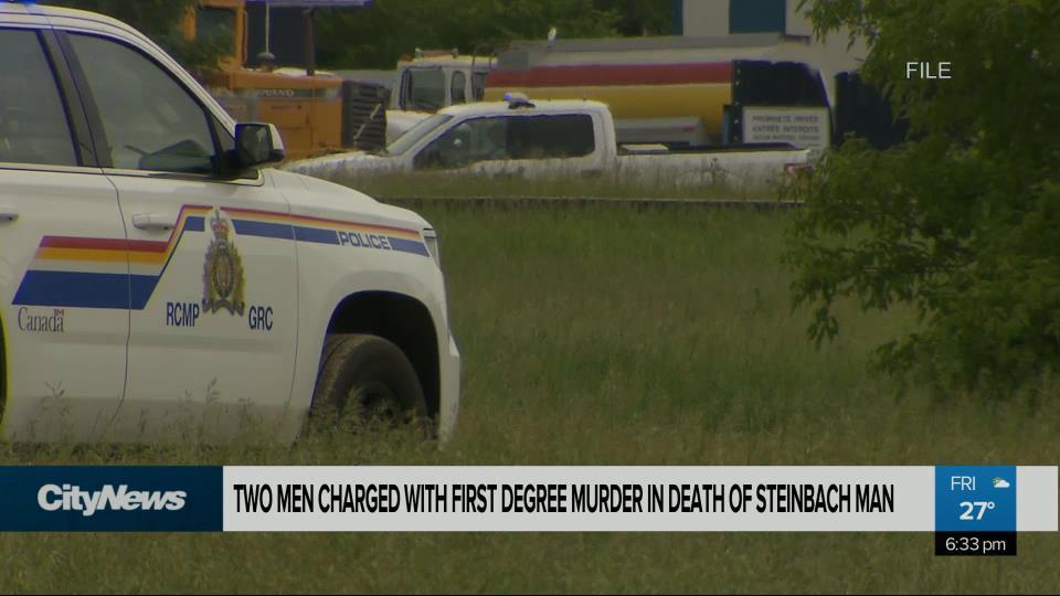 Two charged with first degree murder in death of Steinbach man