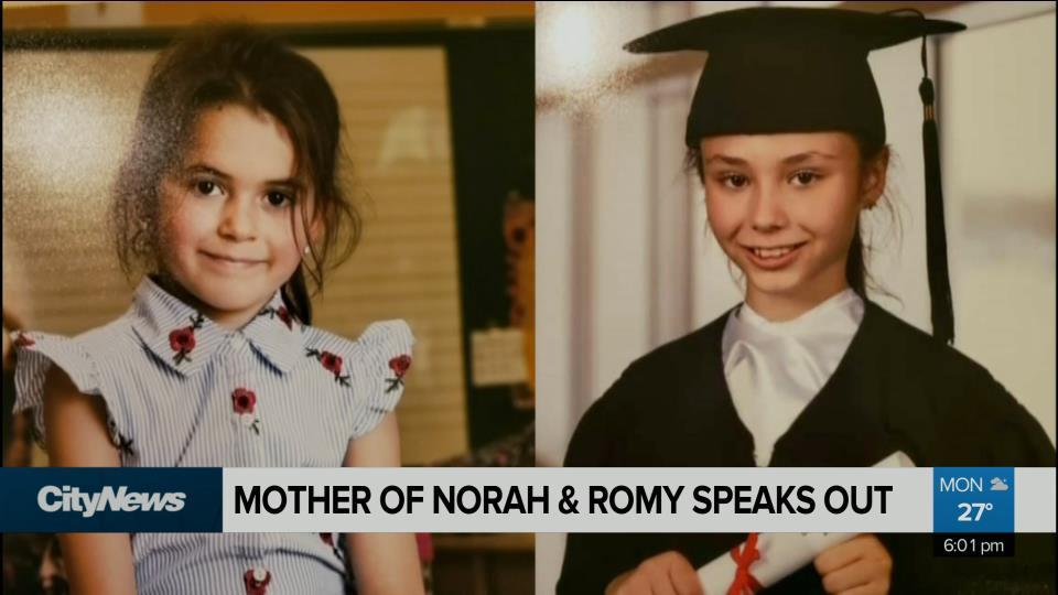 Mother of Norah and Romy speaks out