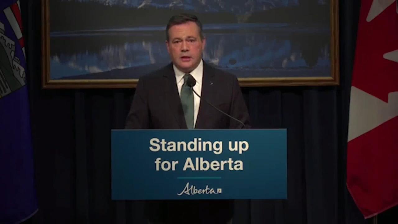 Kenney slams Liberal’s throne speech