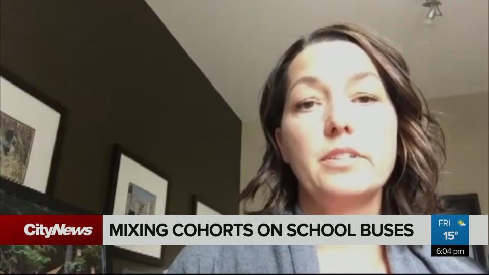 Alleged Mixing Of Cohorts On School Buses Video CityNews Winnipeg