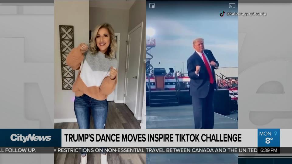 Trump S Dance Moves Inspire Tiktok Challenge