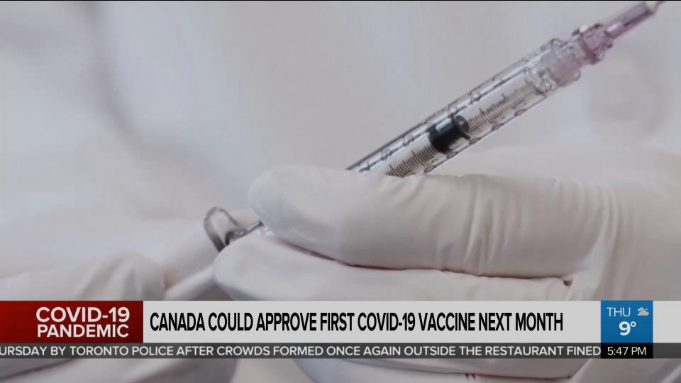 Canada Could Approve 1st Covid 19 Vaccine Next Month