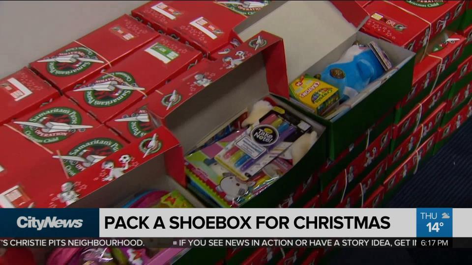 Pack a shoebox for Christmas